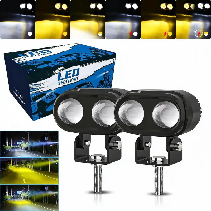 Faro auxiliar LED con lente M2 PRO