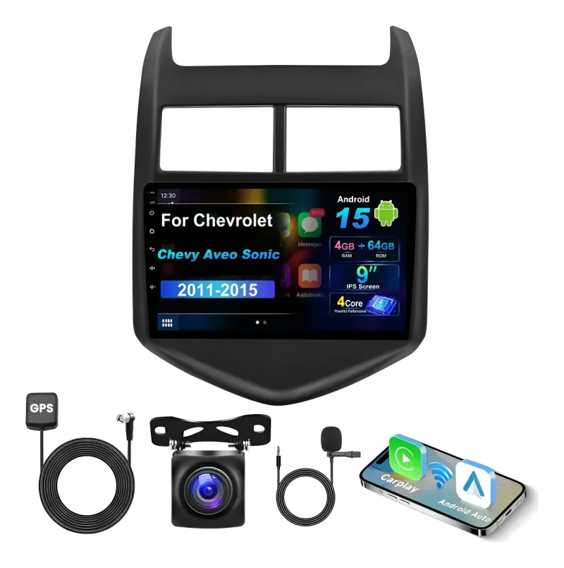 Autoestéreo Android para Chevrolet Aveo Sonic 2011-2015