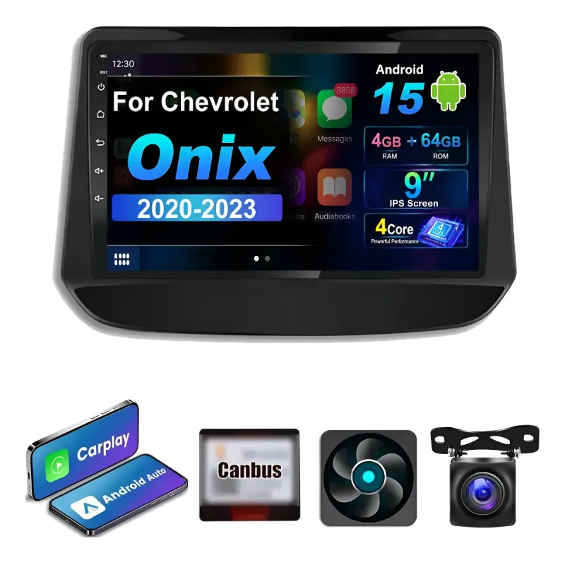 Autoestéreo Android para Chevrolet Onix 2020-2023