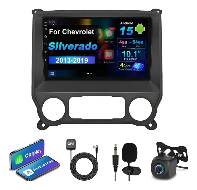 Autoestéreo Android para Chevrolet Silverado 2013-2019