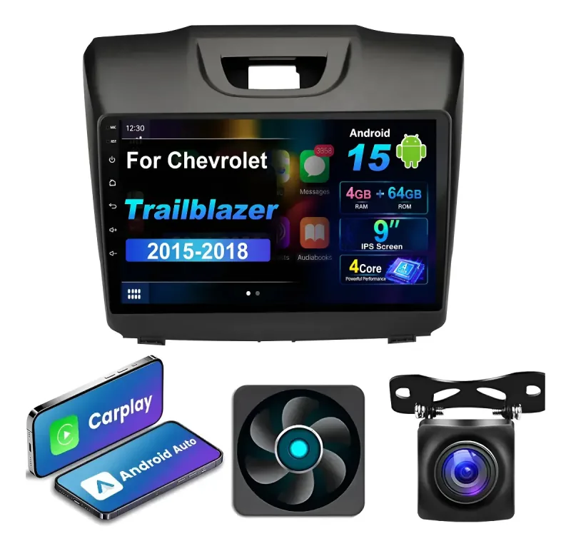 Autoestéreo Android para Chevrolet Trailblazer 2015-2018