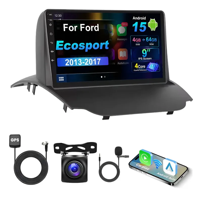 Autoestéreo Android para Ford Ecosport 2013-2017