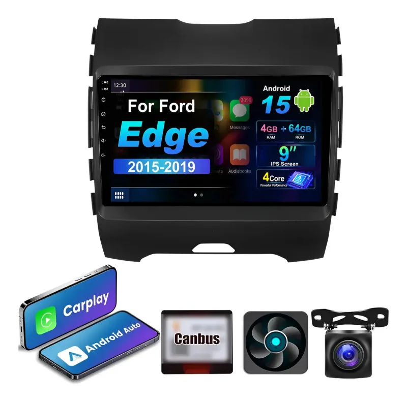 Autoestéreo Android para Ford Edge 2015-2019