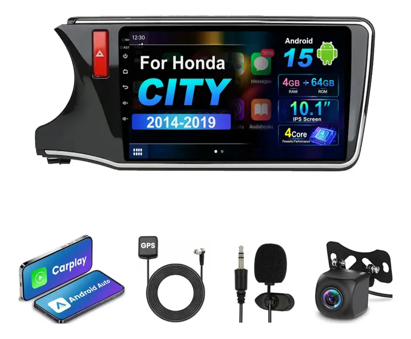 Autoestéreo Android para Honda City 2014-2019