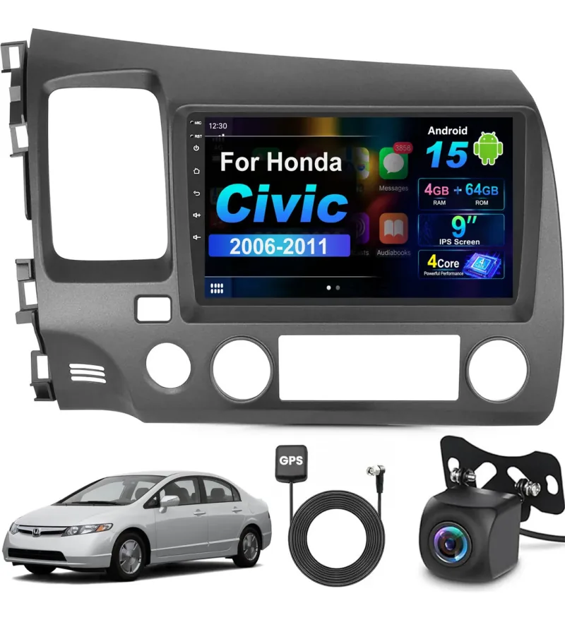 Autoestéreo Android para Honda Civic 2006-2011