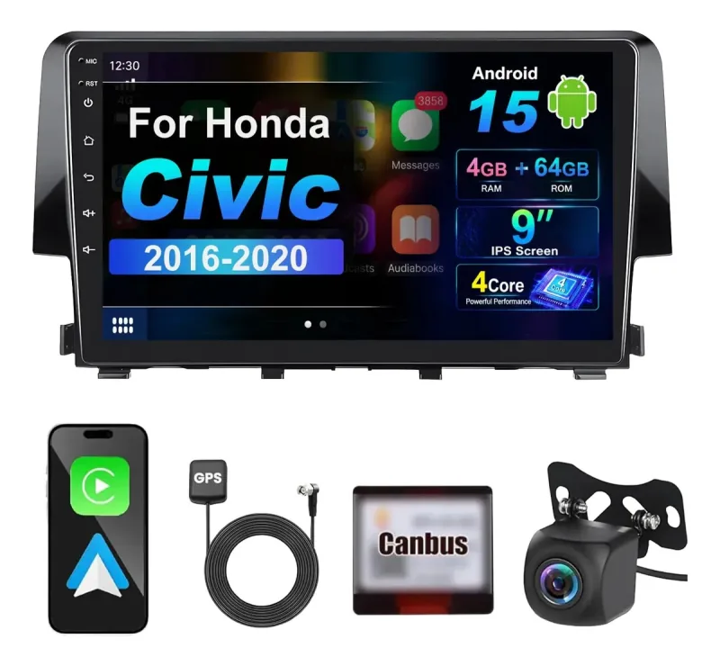 Autoestéreo Android para Honda Civic 2012-2015