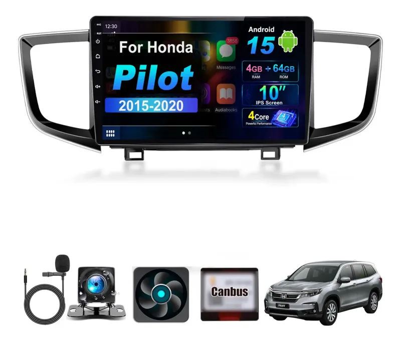 Autoestéreo Android para Honda Pilot 2015-2020