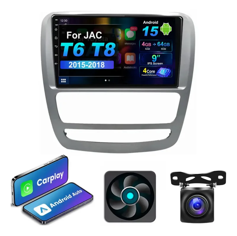 Autoestéreo Android para JAC T6 T8 2015-2018