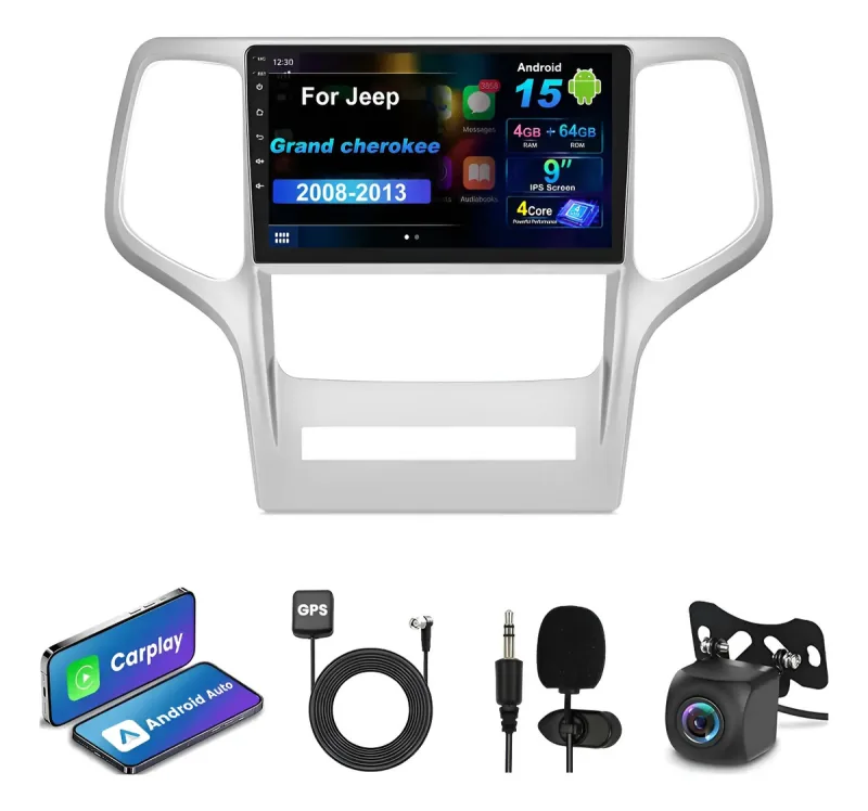 Autoestéreo Android para Jeep Grand Cherokee 2008-2013