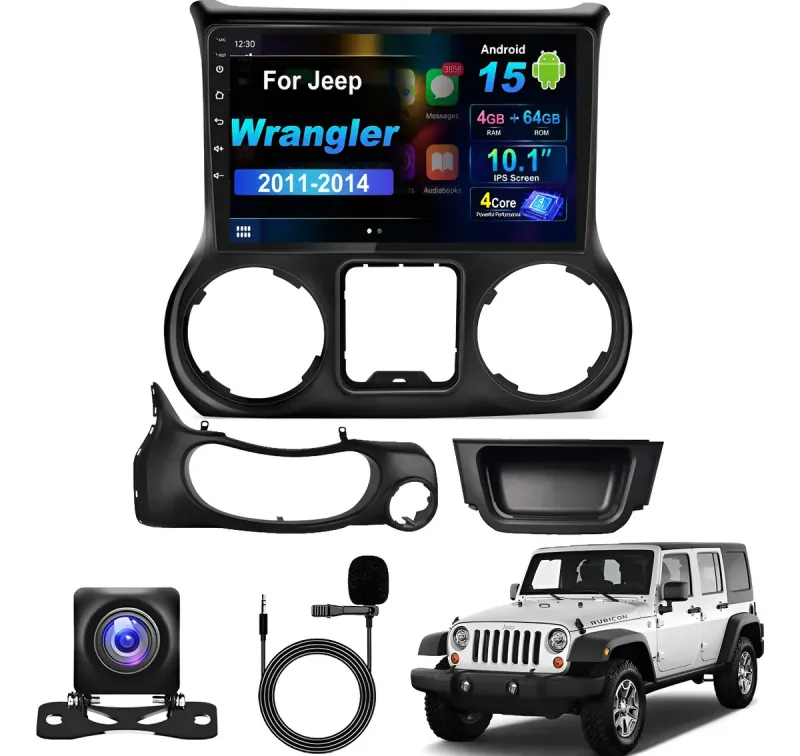 Autoestéreo Android para Jeep Wrangler 2011-2014