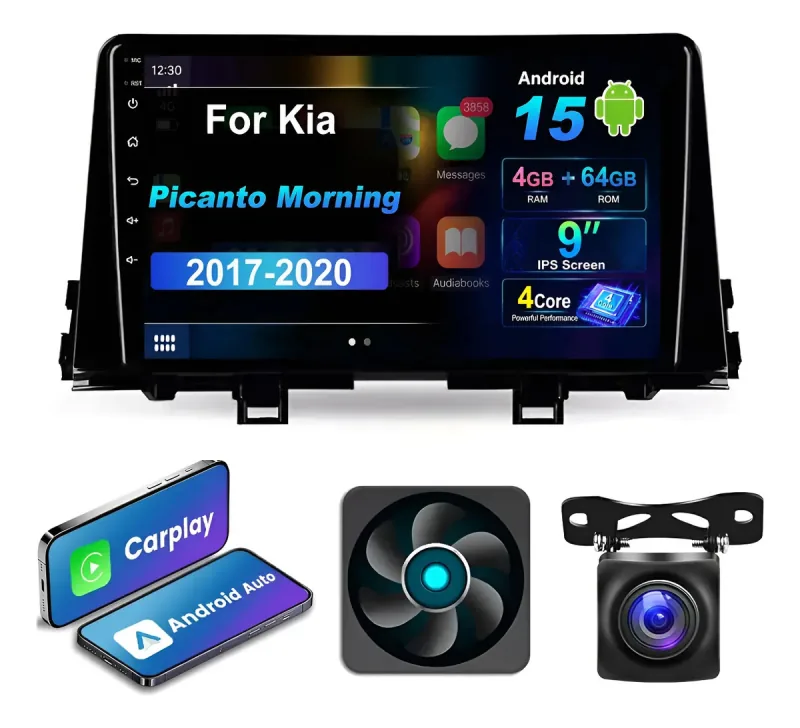 Autoestéreo Android para Kia Picanto Morning 2017-2020