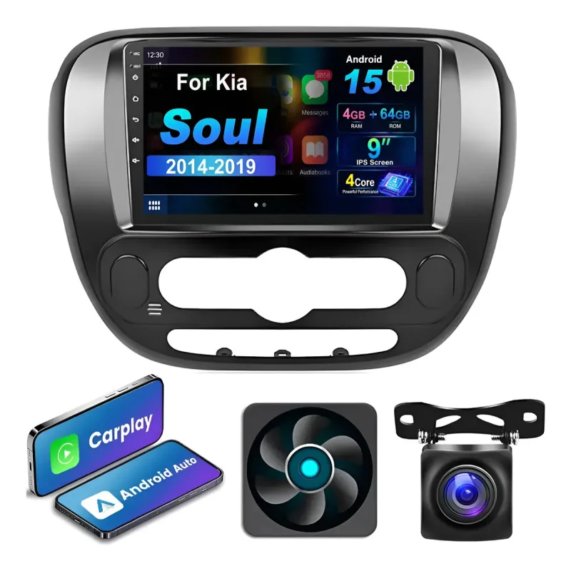 Autoestéreo Android para Kia Soul 2014-2019