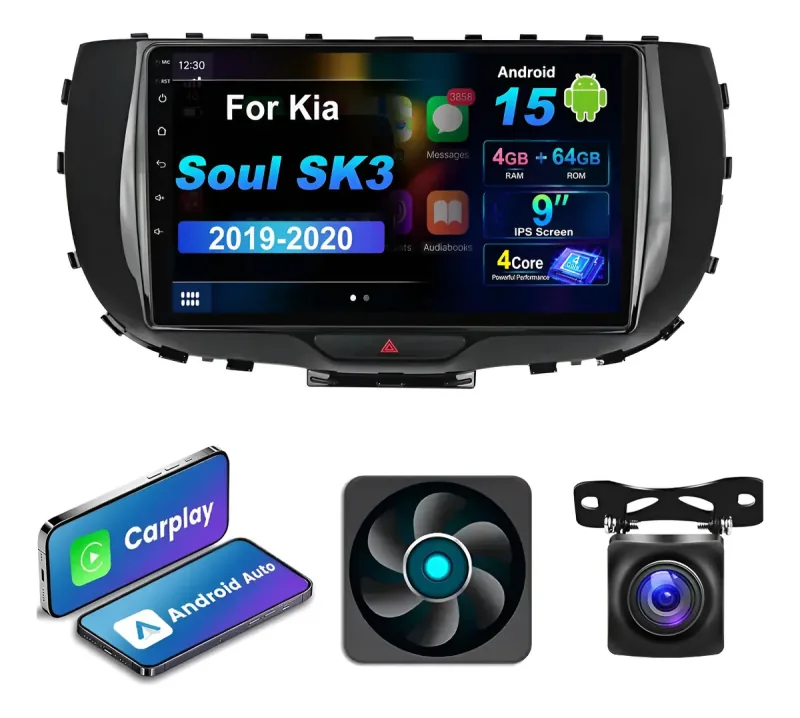 Autoestéreo Android para Kia Soul SK3 2019-2020