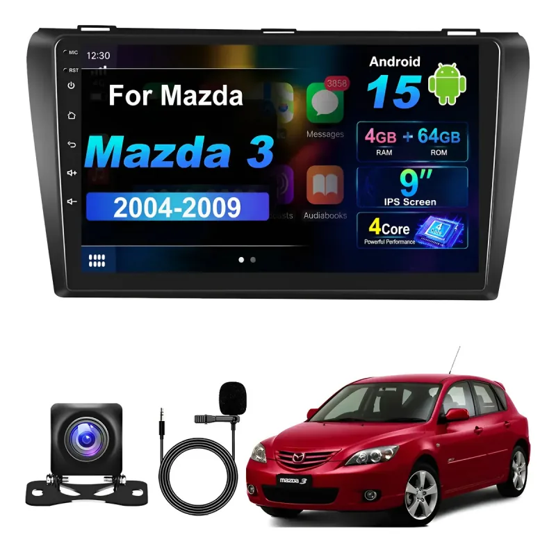 Autoestéreo Android para Mazda 3 2004-2009