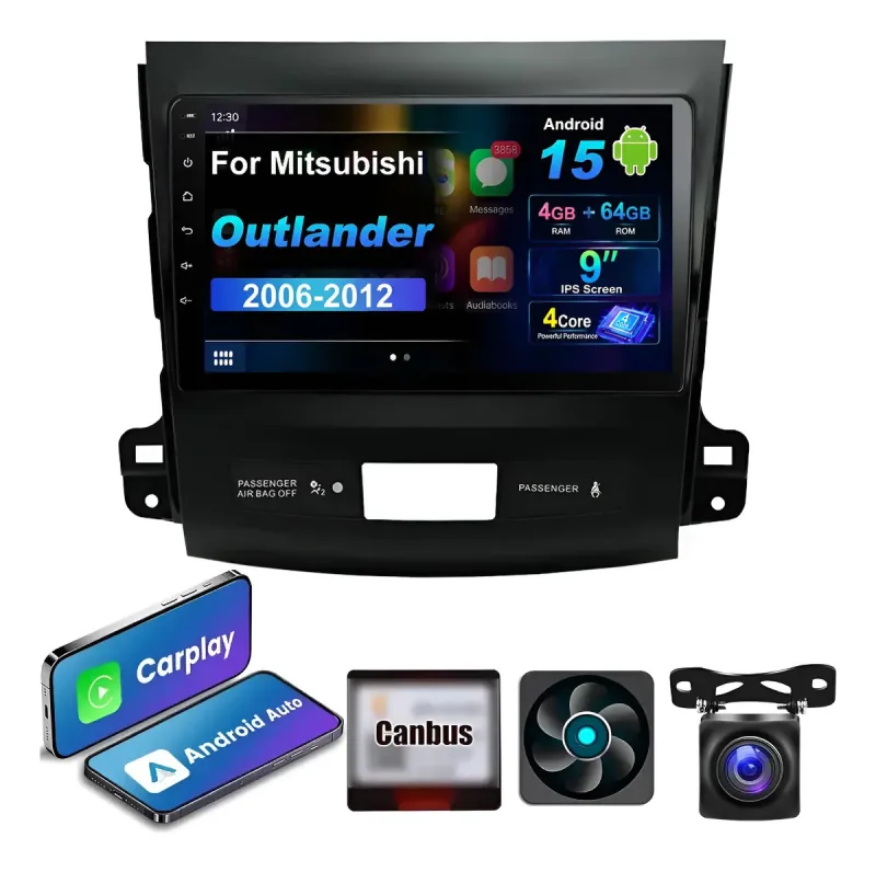 Autoestéreo Android para Mitsubishi Outlander 2006-2011