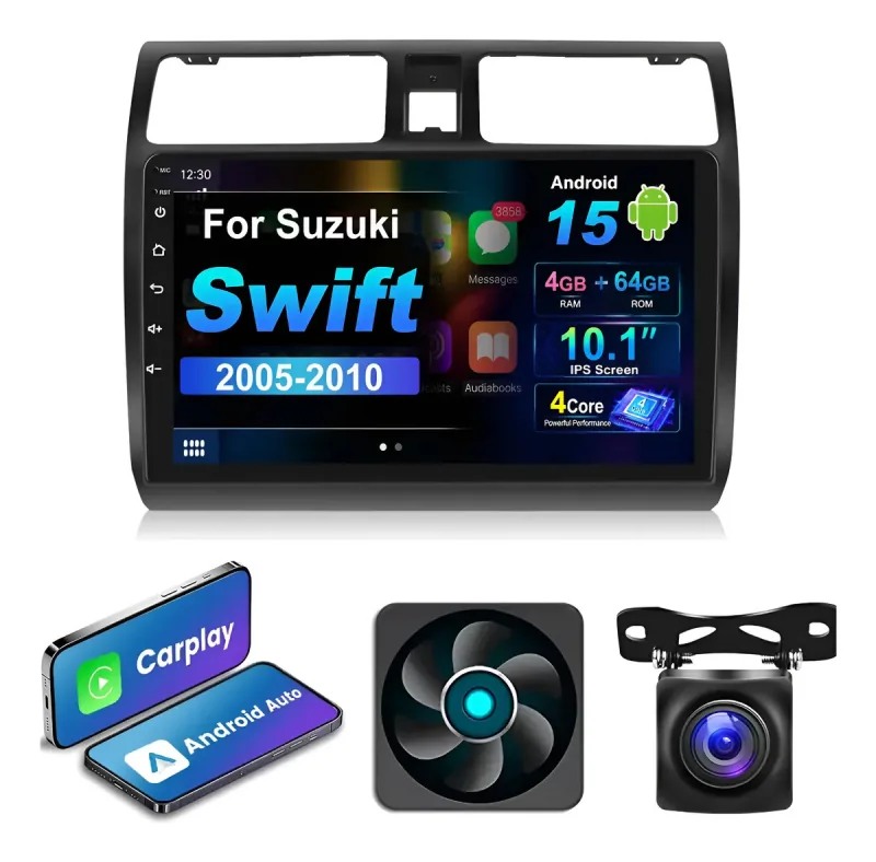 Autoestéreo Android para Suzuki Swift 2005-2010