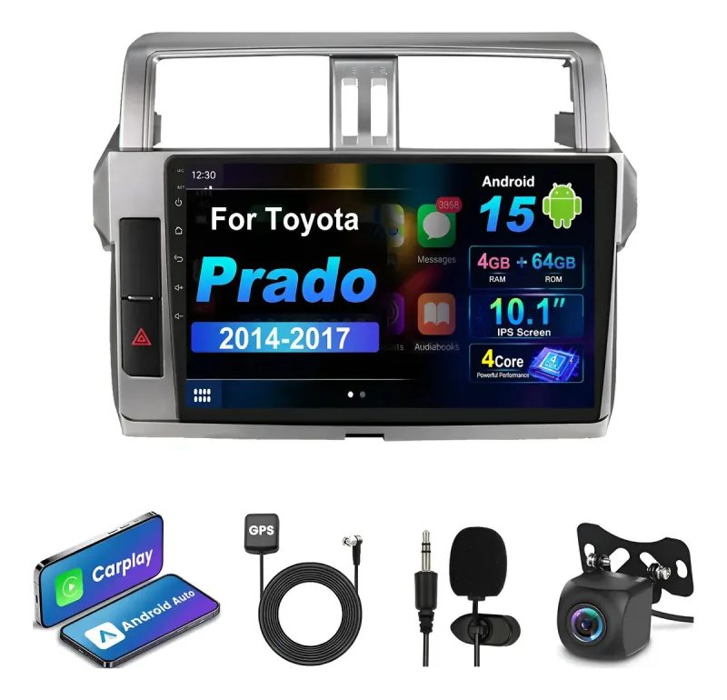 Autoestéreo Android para Toyota Prado 2014-2017