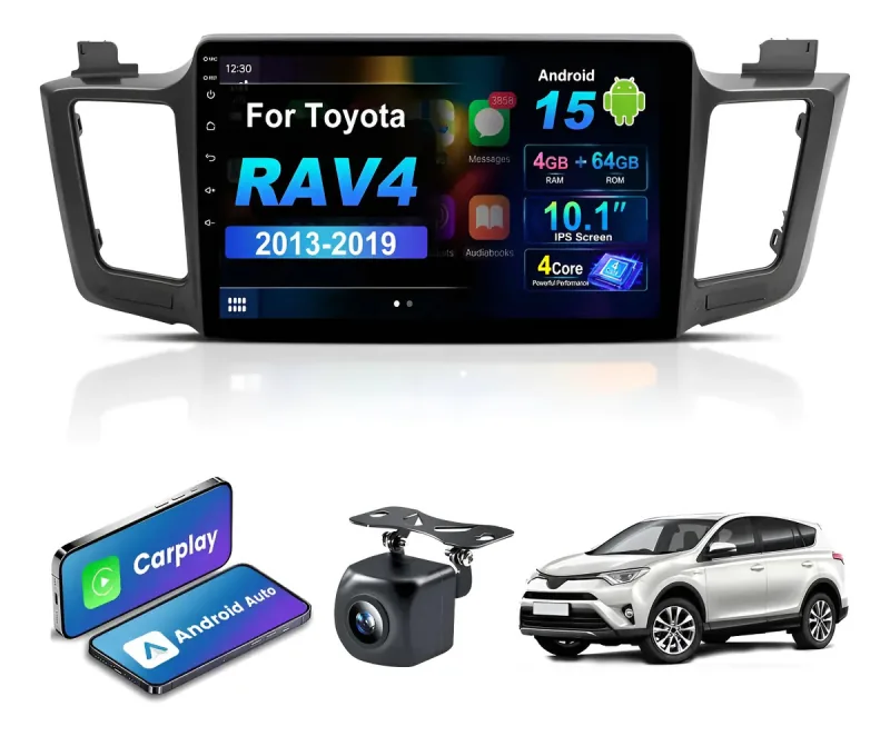 Autoestéreo Android para Toyota RAV4 2013-2019