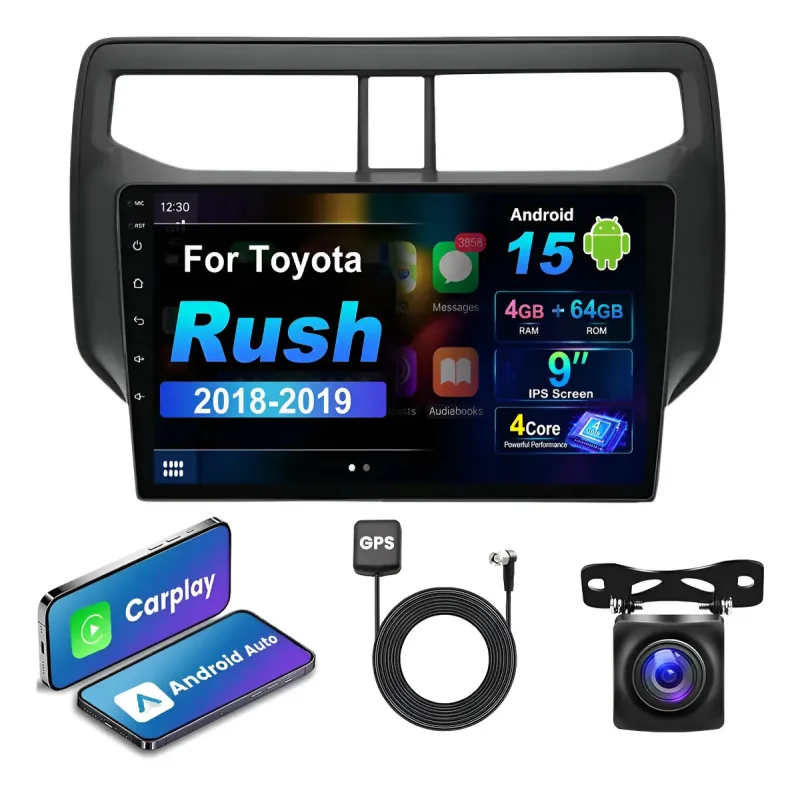 Autoestéreo Android para Toyota Rush 2018-2019