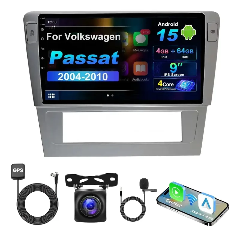 Autoestéreo Android para Volkswagen Passat 2004-2010
